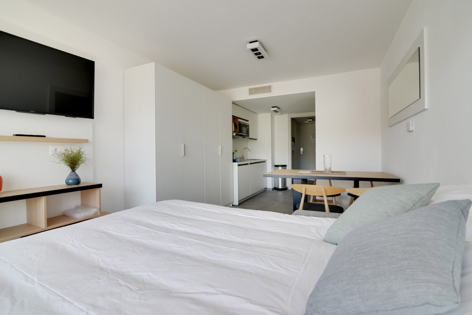 New standard studio for 4 people with sofa bed and bunk bed