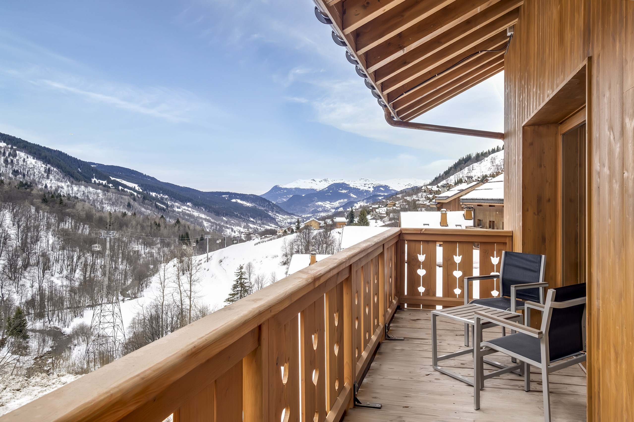 Swimming pool area near Premium residence L'Hévana 3p6p in France