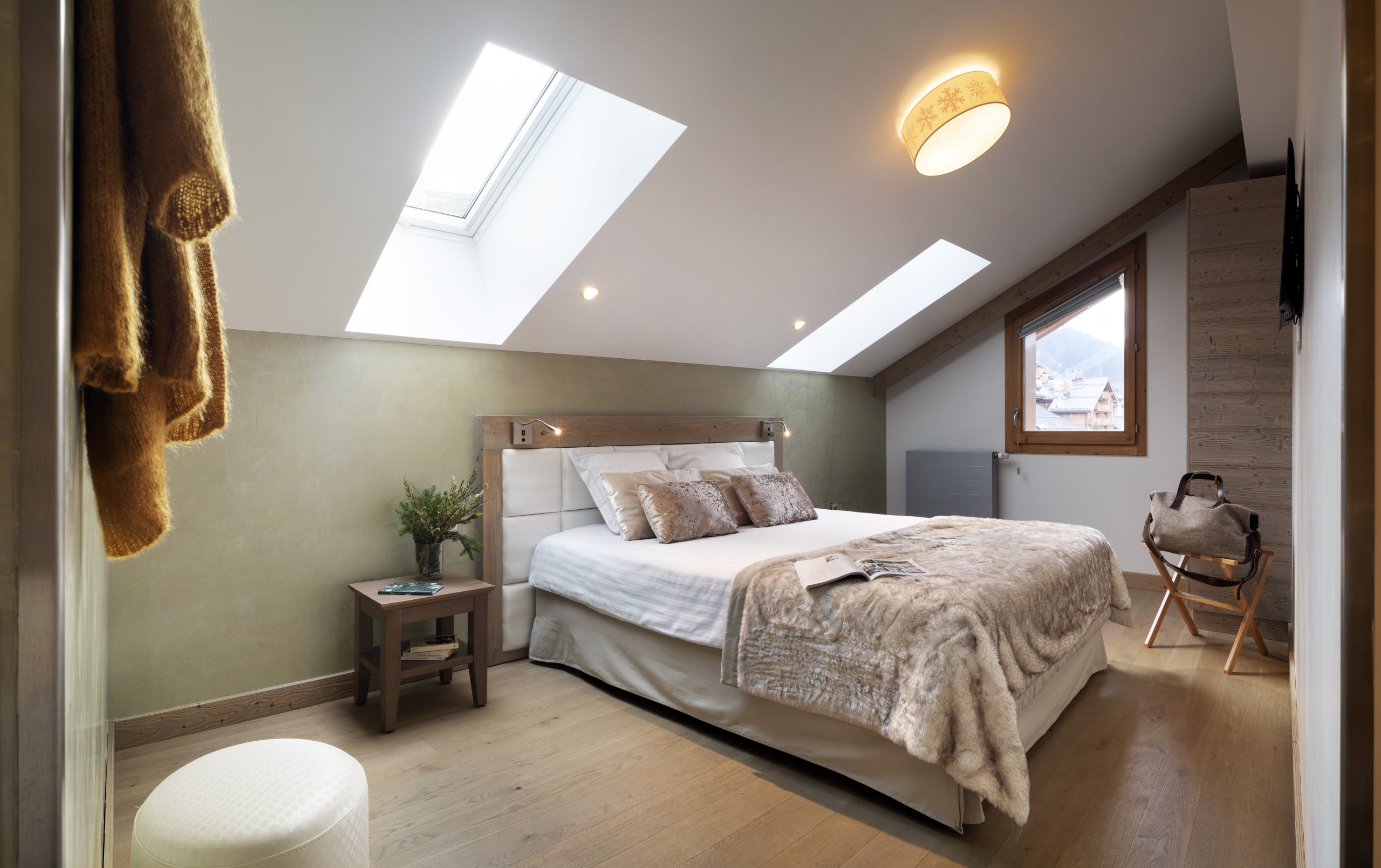 Swimming pool area near Premium residence L'Hévana 4p8p in France