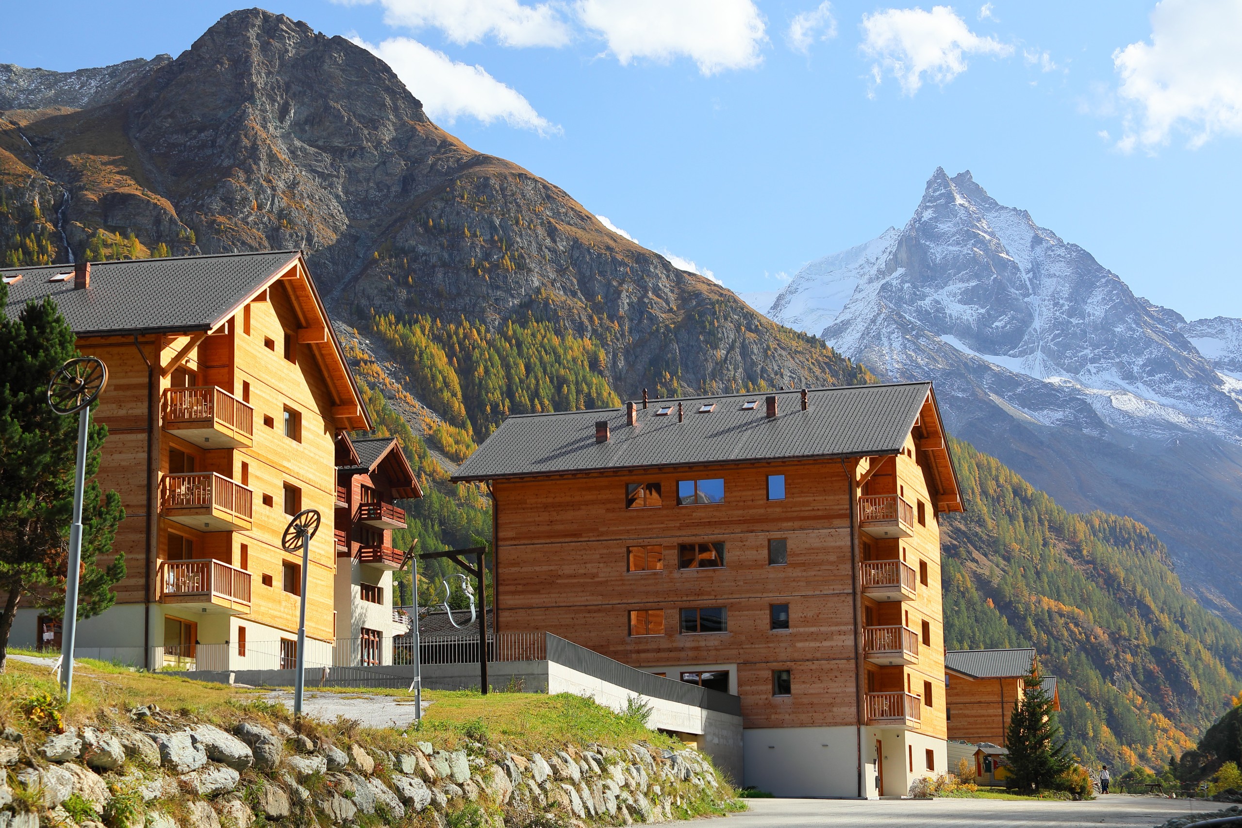 Exterior view of Résidence Premium Zinal S2p in Switzerland