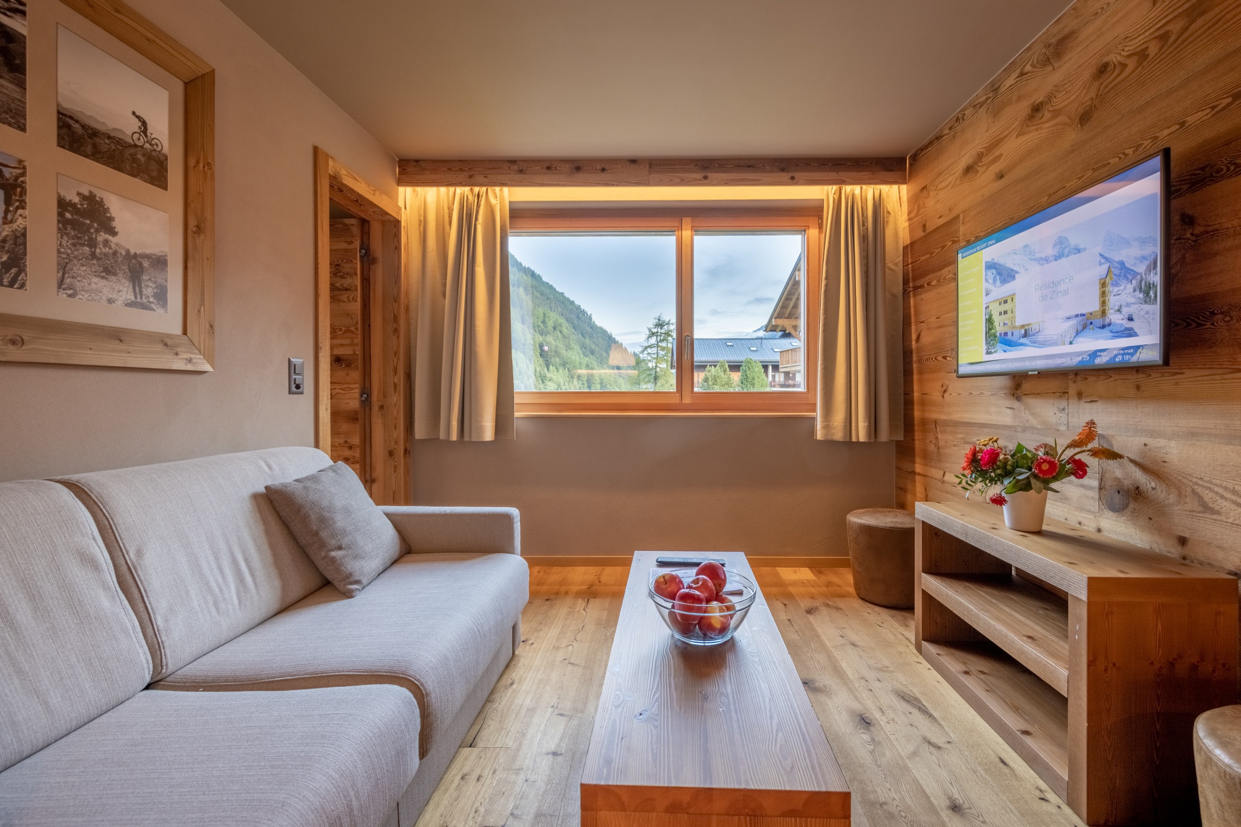 Résidence Premium Zinal 3p6p Balcon.