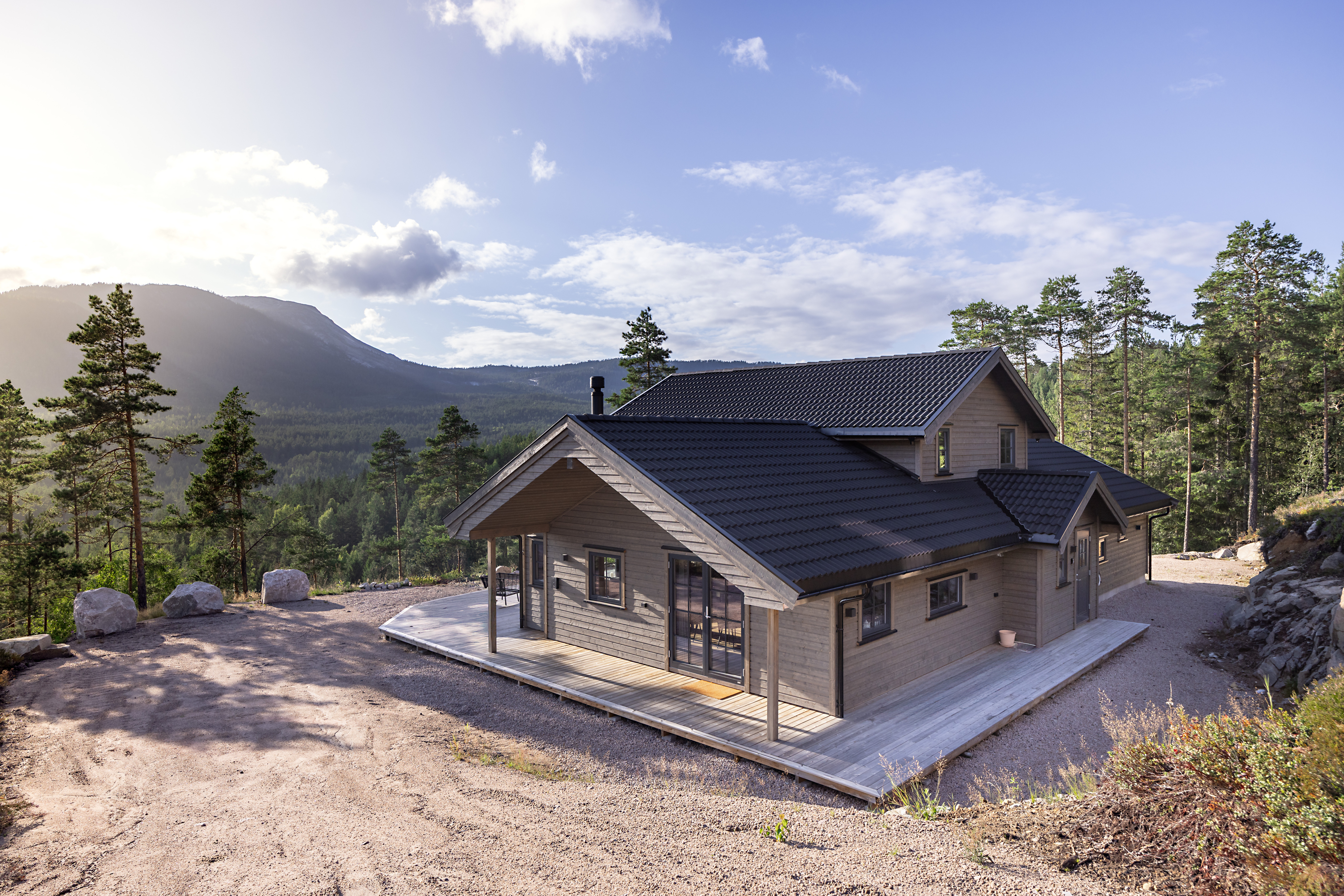 Exterior view of Gandalv Hytte 8p in NO