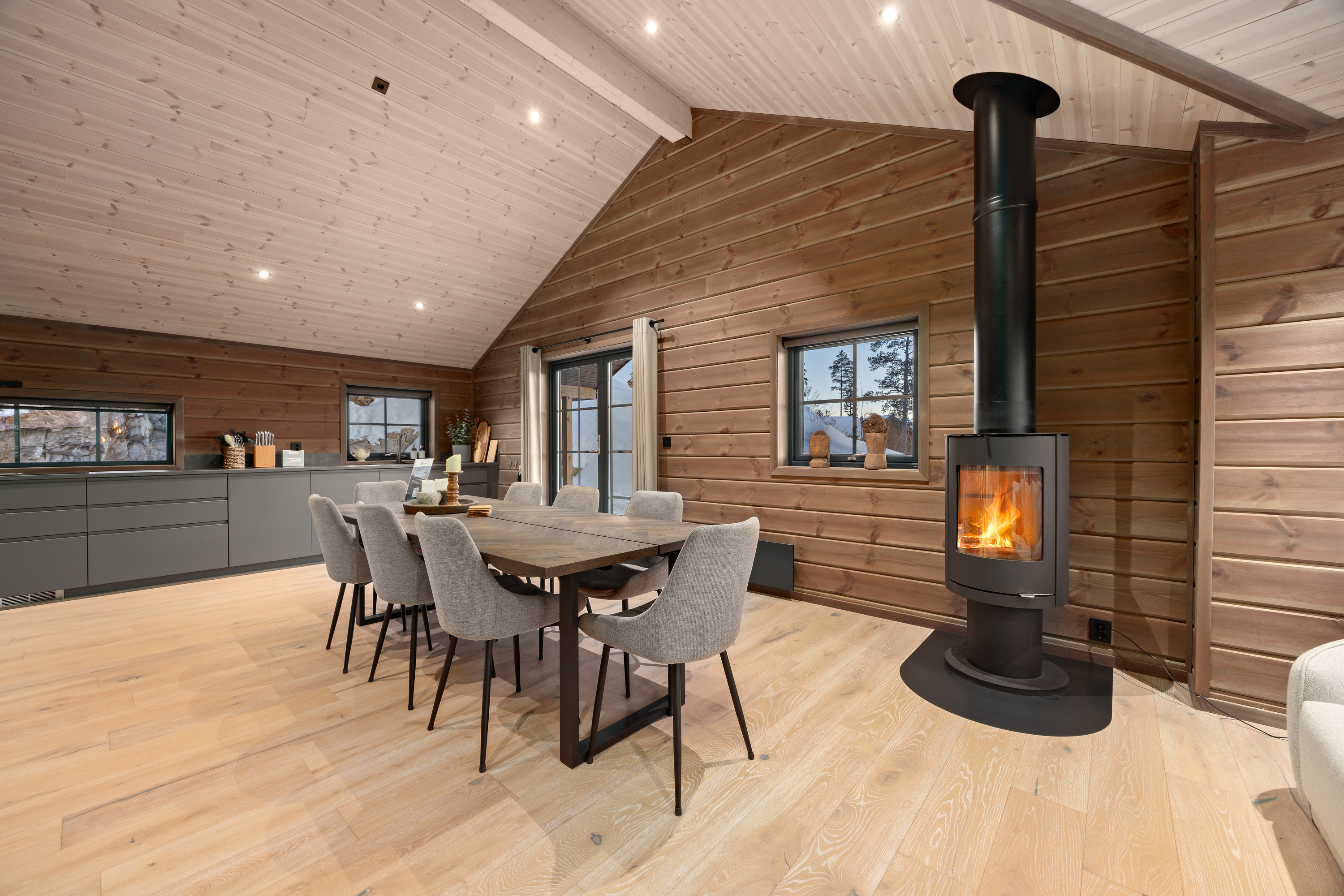 Bedroom accommodation at Gandalv Hytte 8p in NO