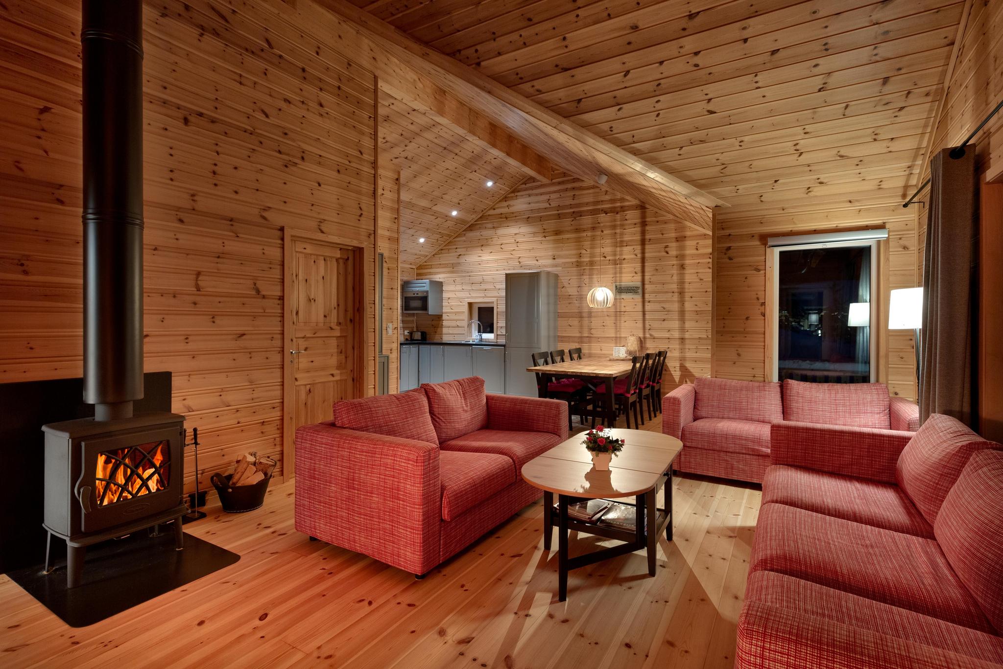 Bedroom accommodation at Solstråle Hytte 6p in NO