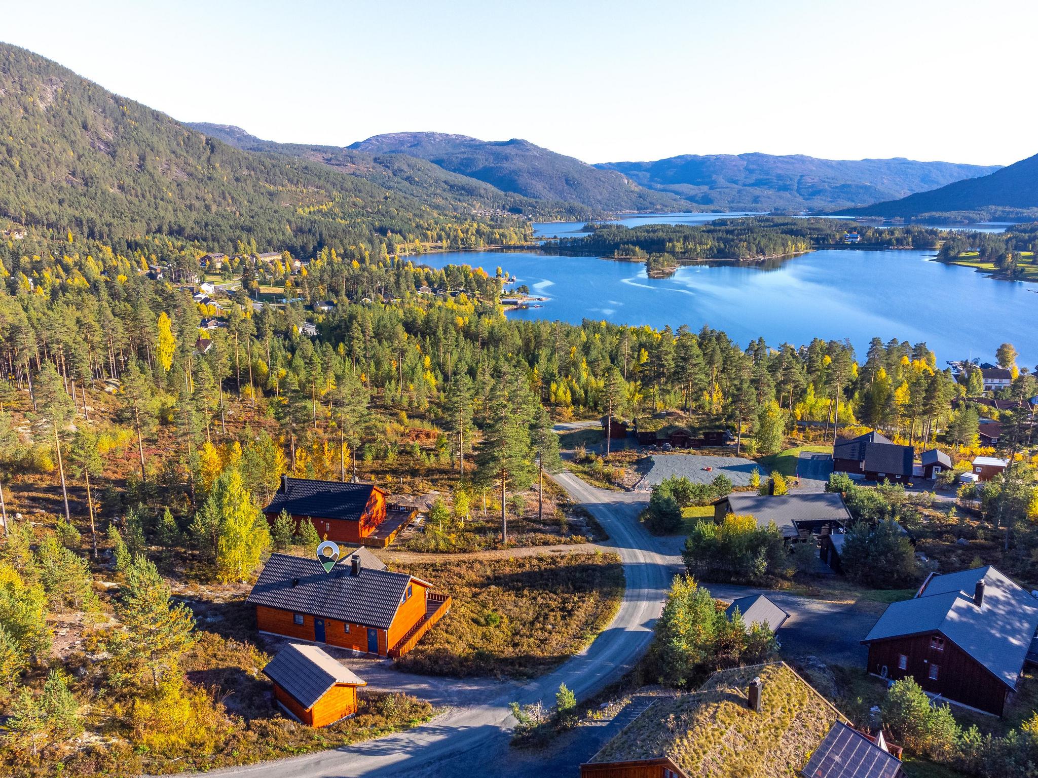 Interior living area at Marit's Hytte 6p in NO