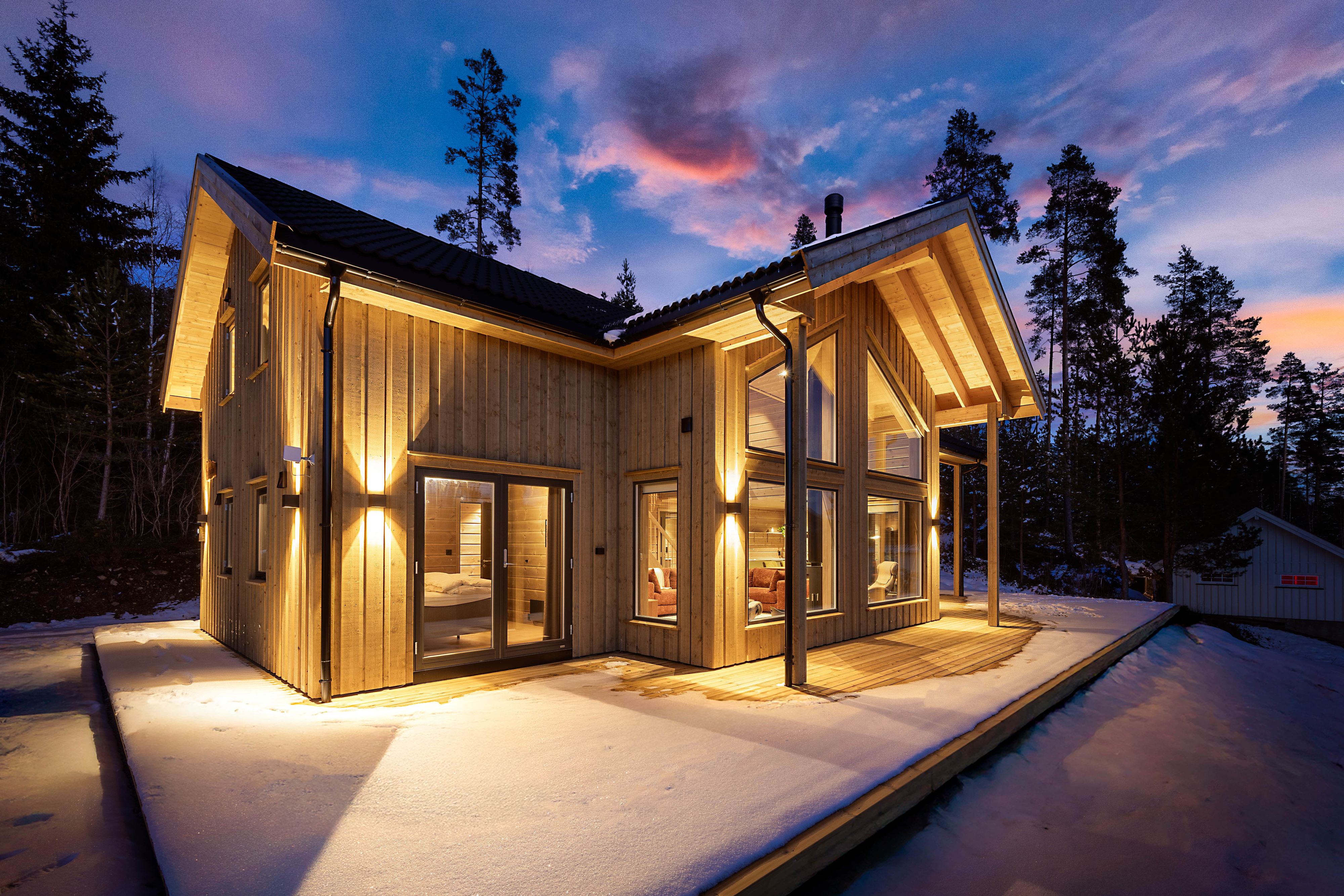 Exterior view of Lothlórien Lodge 8p in NO