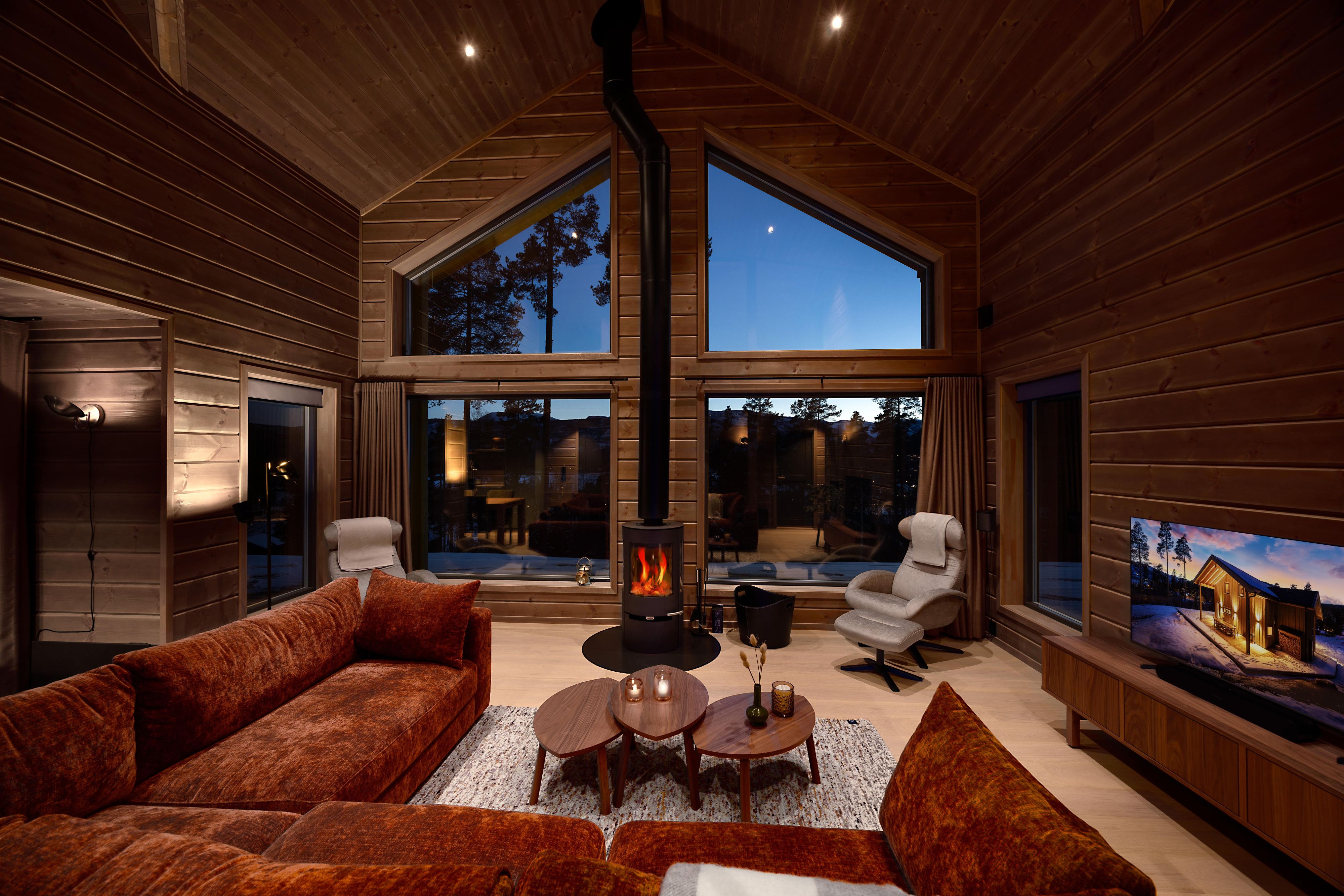 Kitchen facilities at Lothlórien Lodge 8p in NO