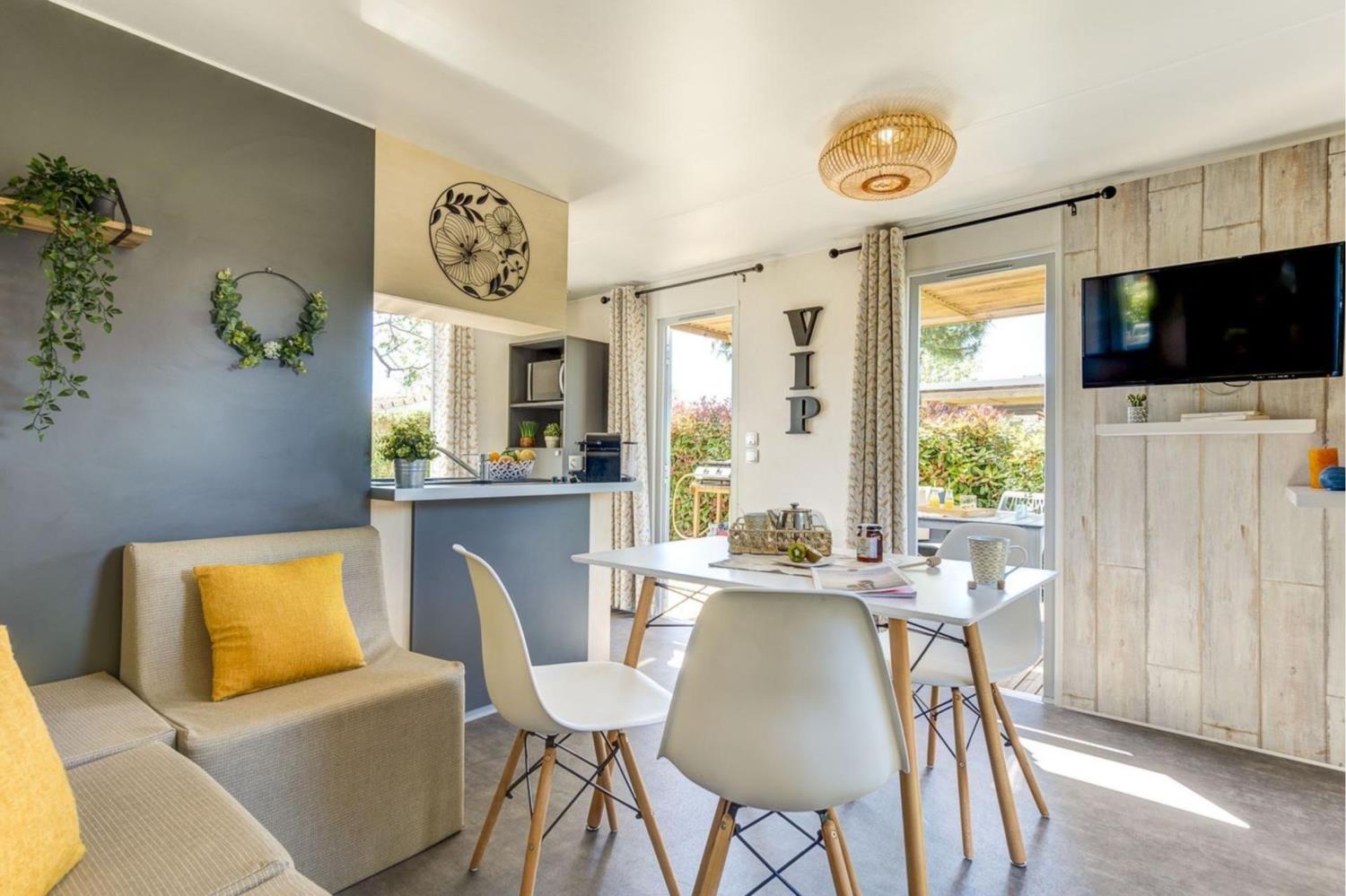 Kitchen facilities at Cottage Keywest 5p 2Bdrms AirConPremium in France