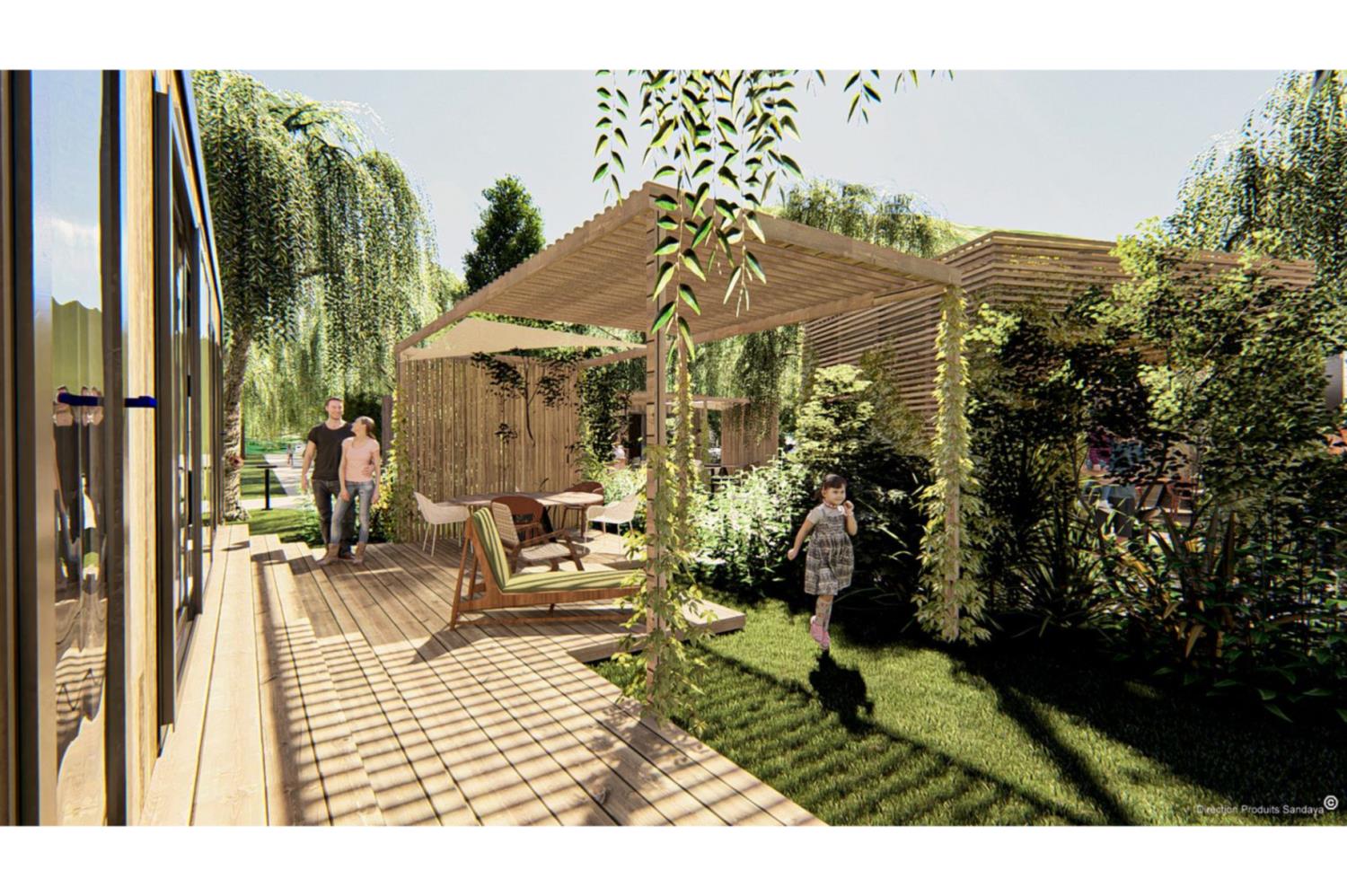 Cottage Lévézou 4p 2Bdrms AirConPremium