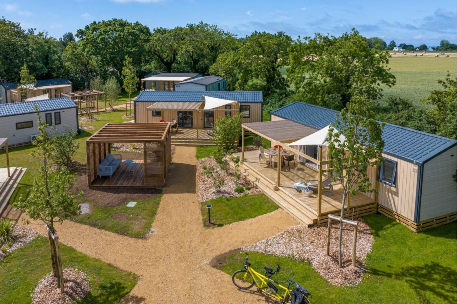 Outdoor terrace and garden at Cottage Rospico 6p 3Bdrms AirConPremium in France