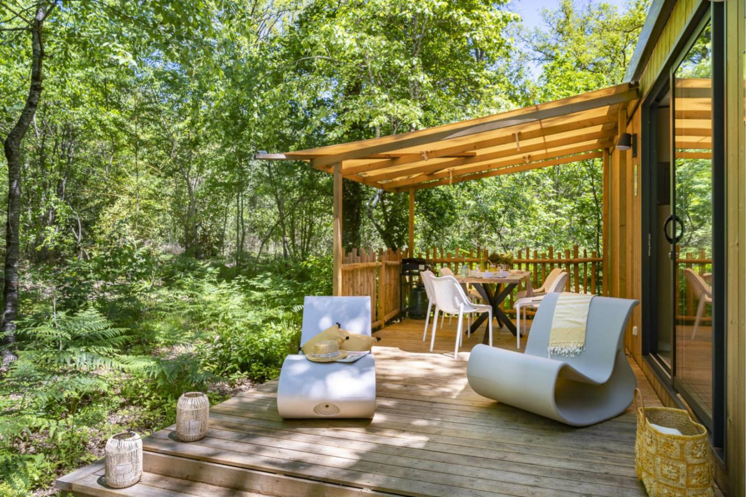 Interior living area at Cottage Keywest Forest Camp 6p 3Bdrms Ai in France