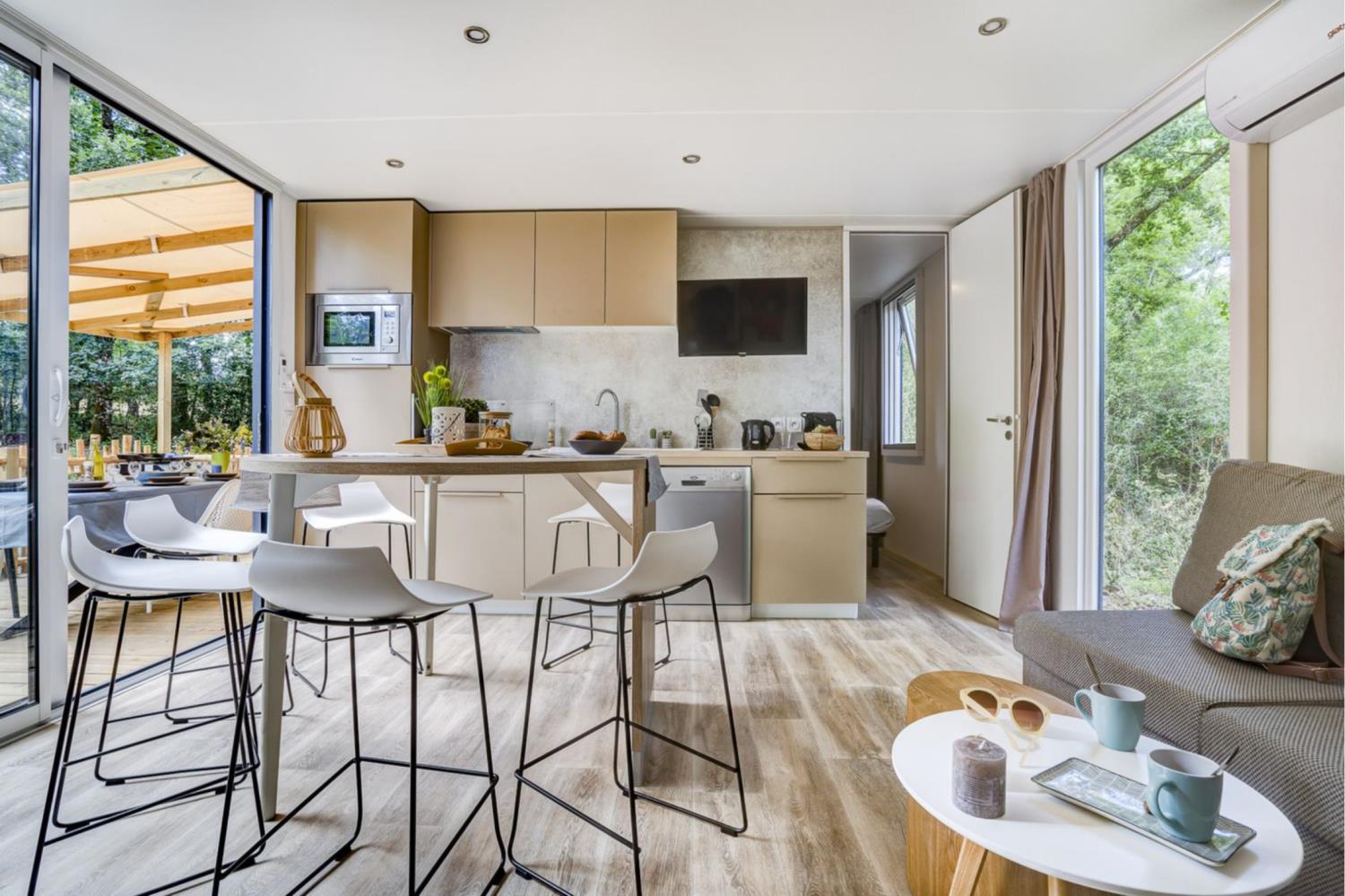 Bathroom at Cottage Keywest Forest Camp 6p 3Bdrms Ai in France