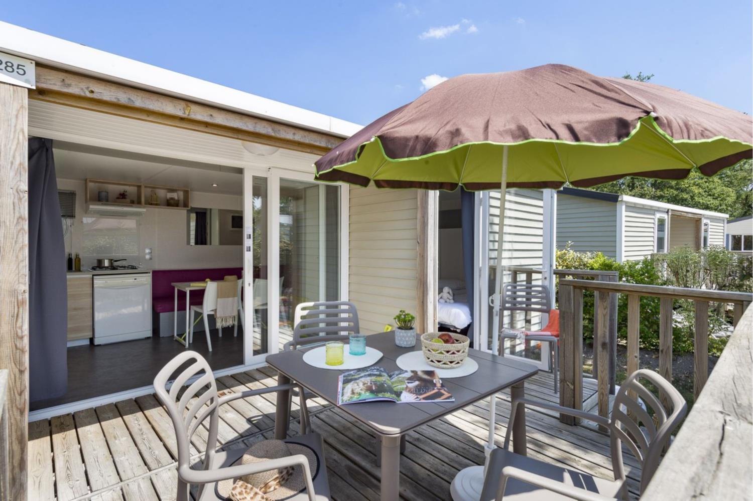 Interior living area at Cottage 4p 2Bdrms AirCon **** in France