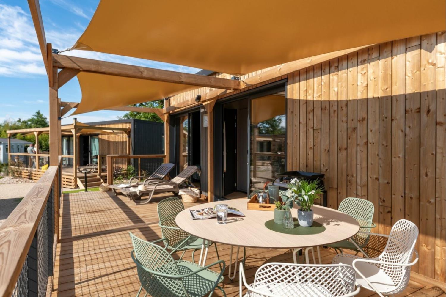 Interior living area at Chalet Merisier 4p 2Bdrms AirConPremium in France