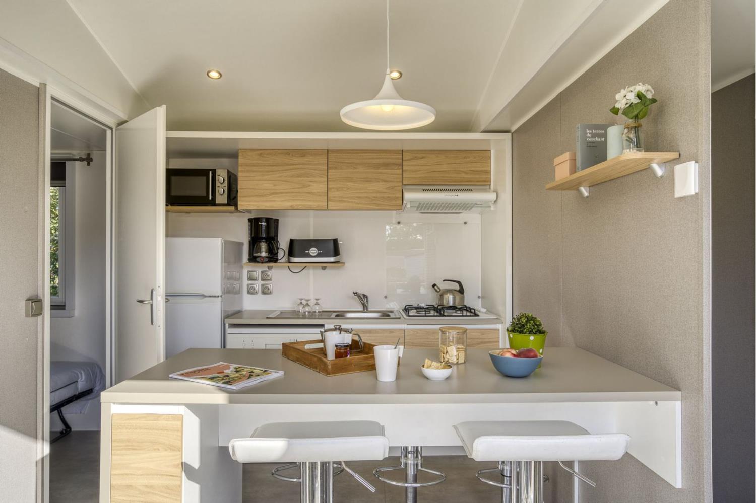 Kitchen facilities at Cottage 5pers 2Bdrms **** in France