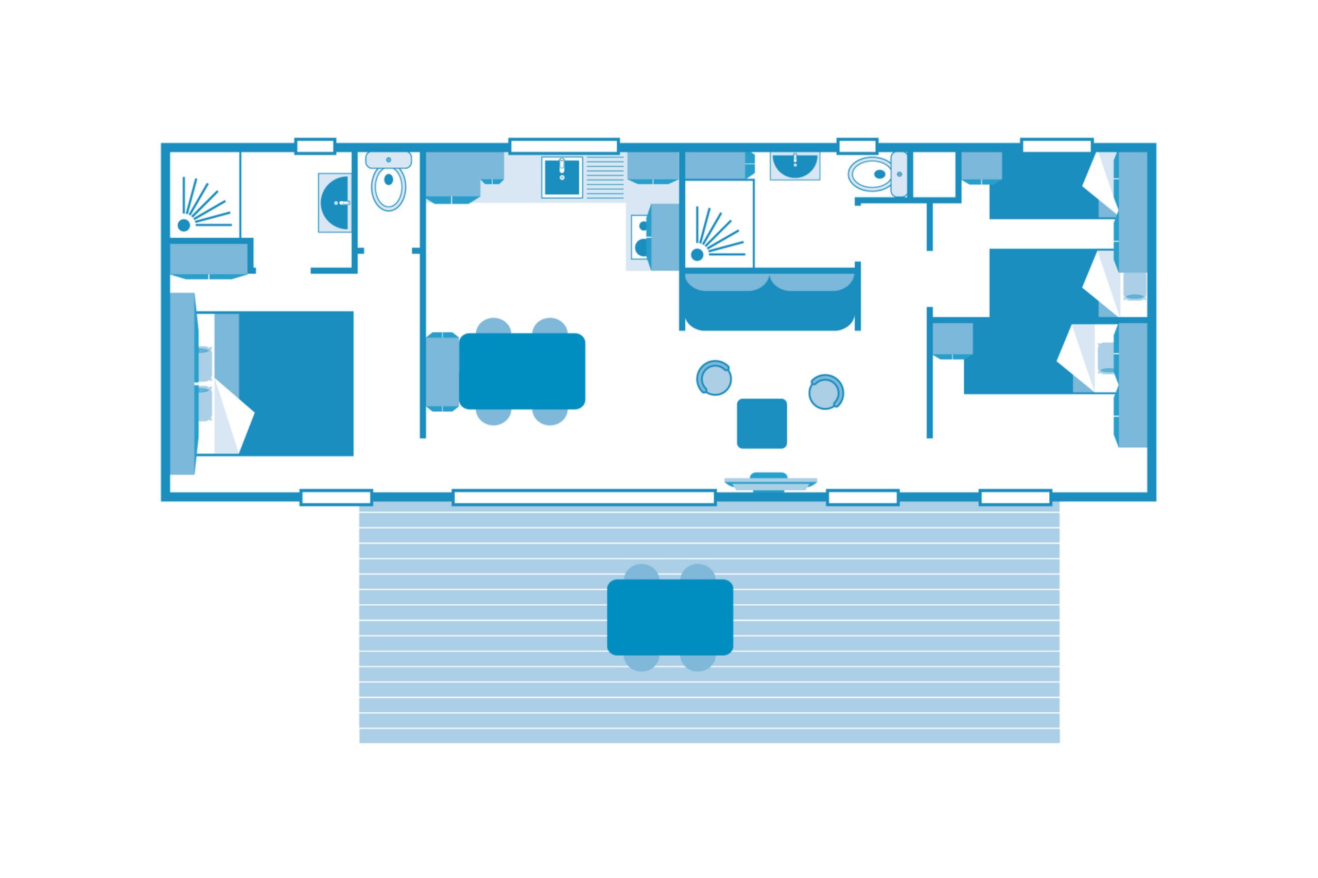 Cottage 6p 3BdrmsPremium