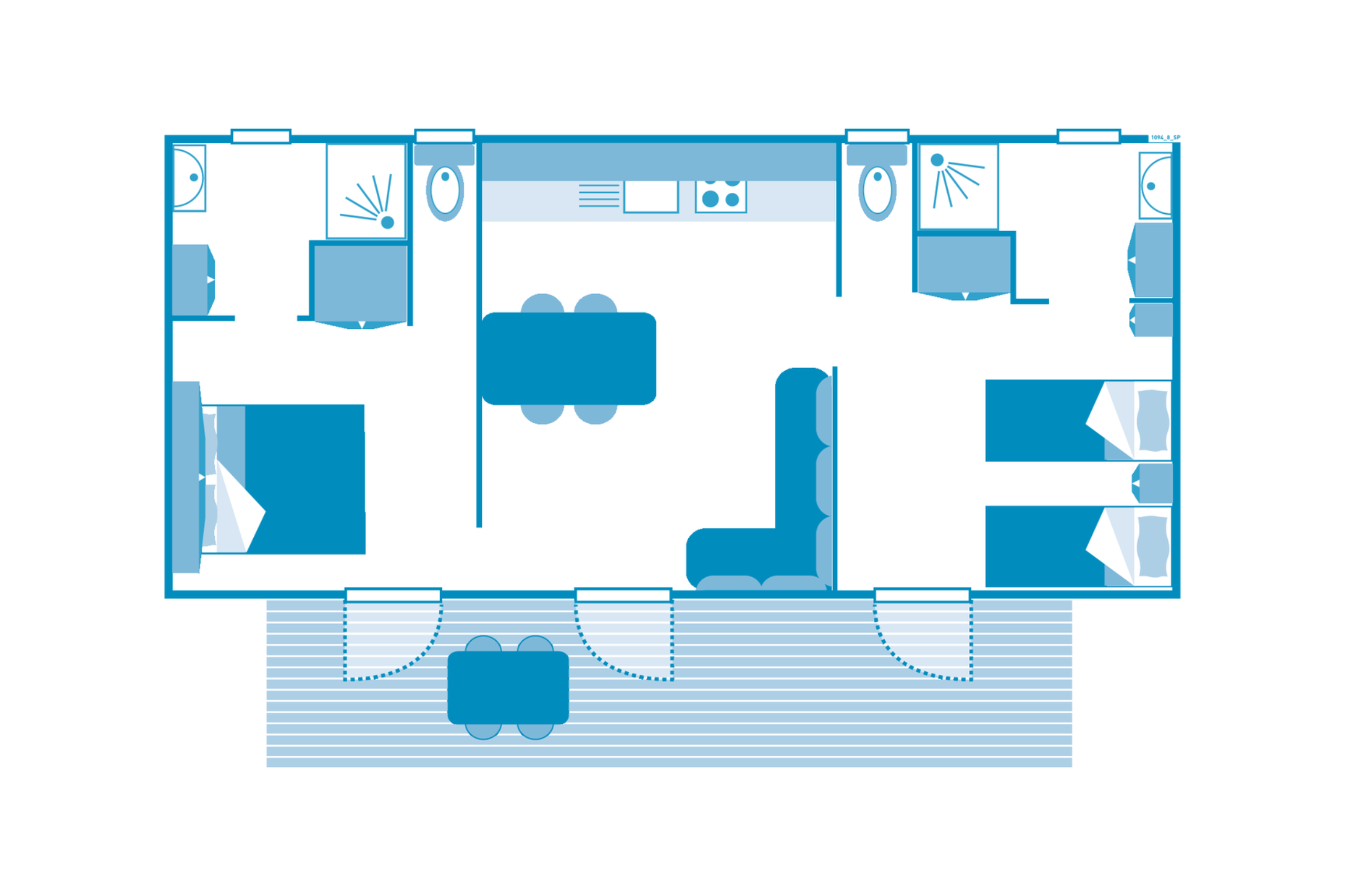 Cottage Atlantide 4p 2Bdrms AirConPremiu