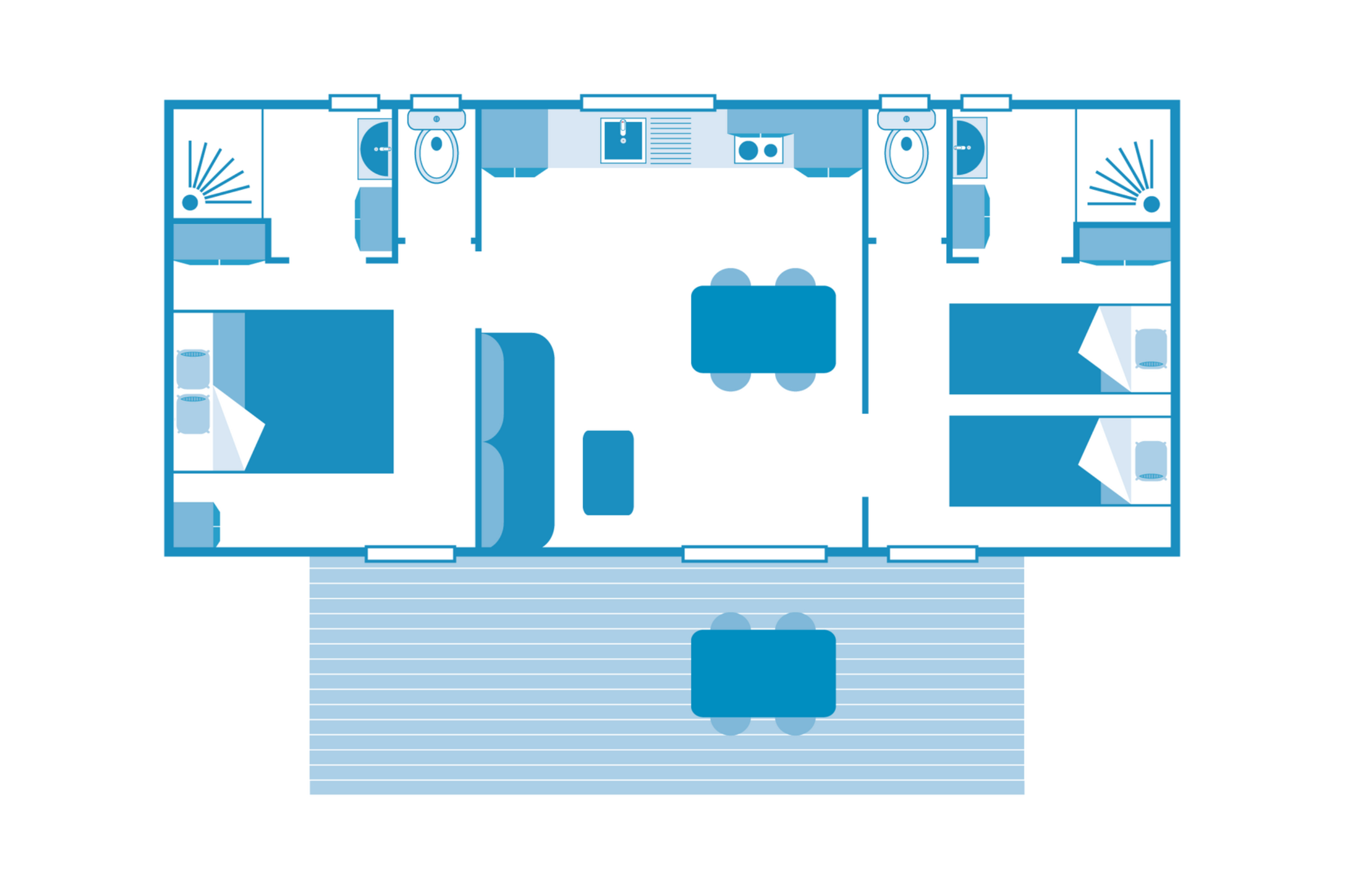 Cottage Edelweiss 4p 2Bdrms AirConPremiu