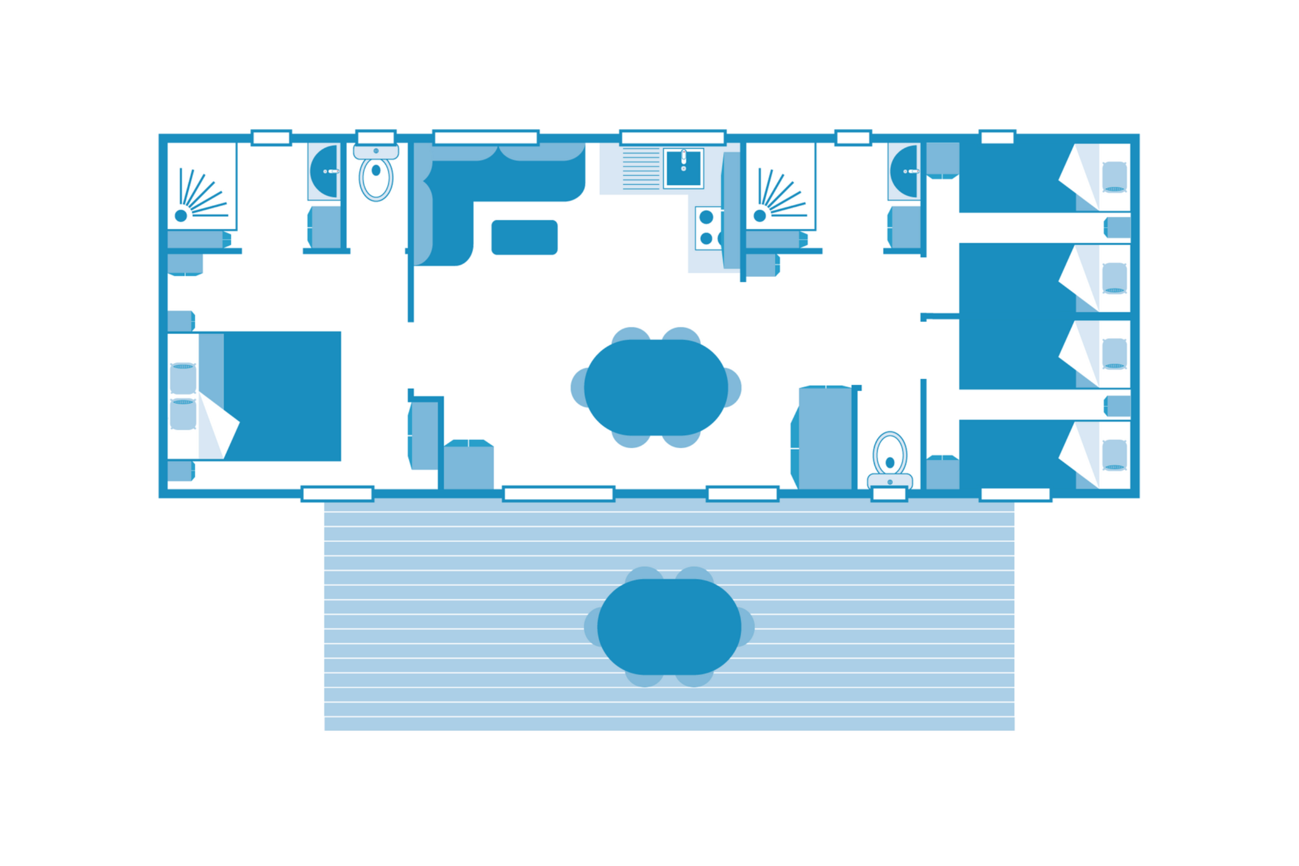 Cottage Edelweiss 6p 3Bdrms AirConPremiu