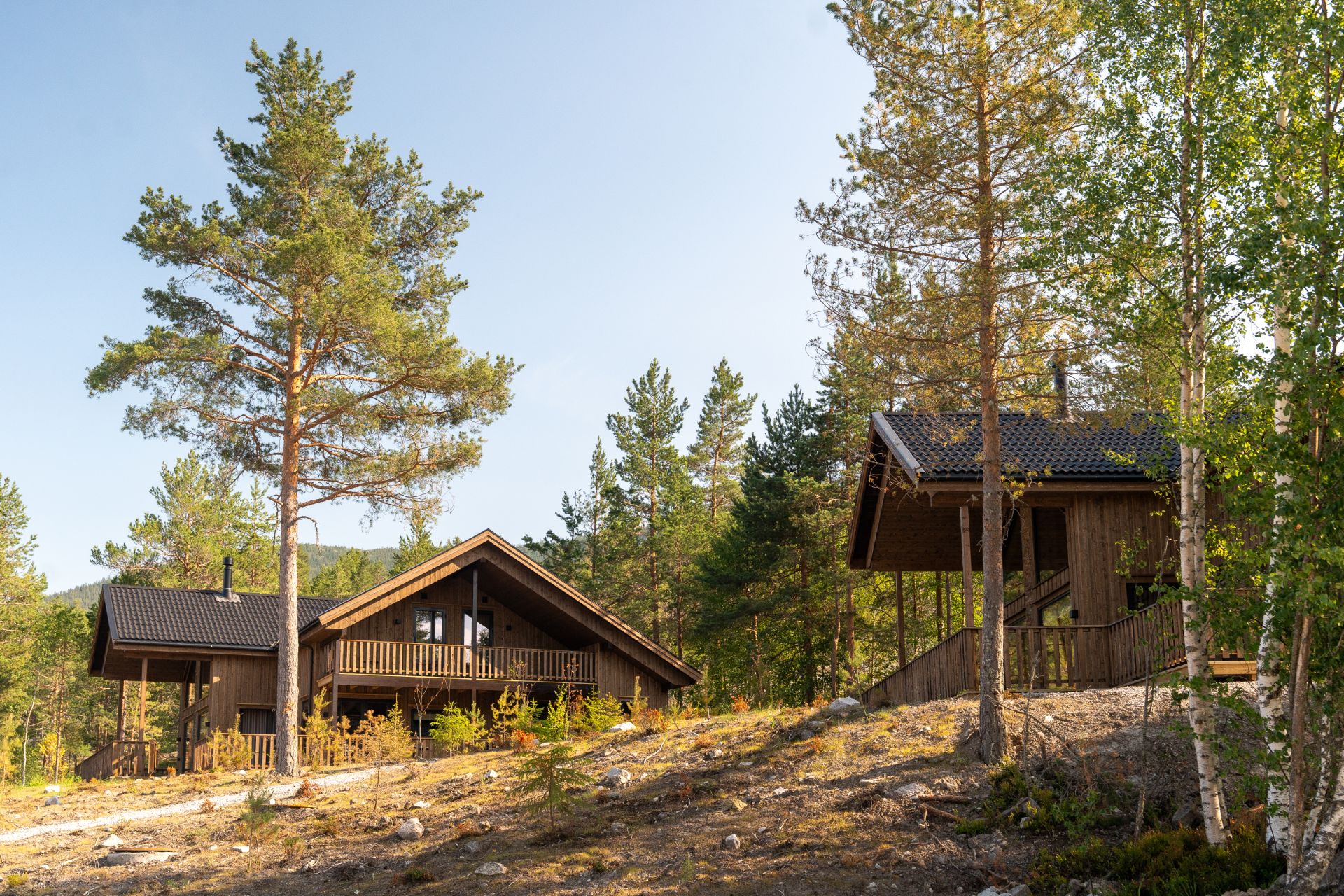 Exterior view of Twin Lakelodges 20p in NO