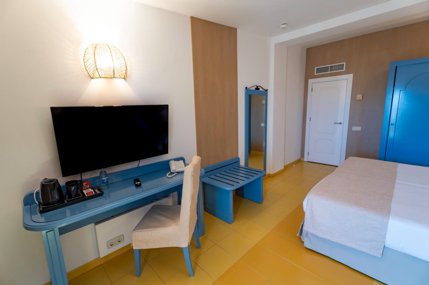 Swimming pool area near Hotel Drago Park Family Room in Spain