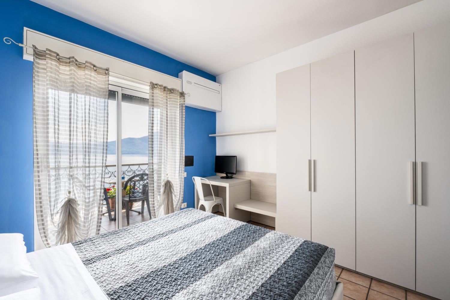 Swimming pool area near Bilocale 5 with balcony/terrace in Italy