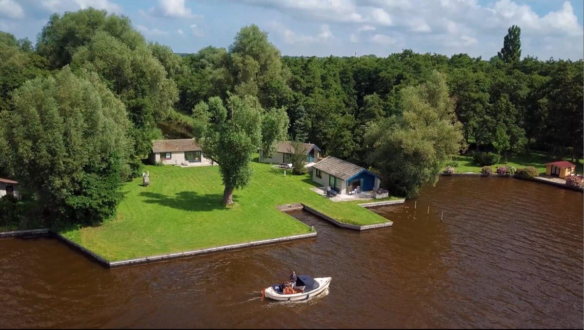 Bungalow op eiland