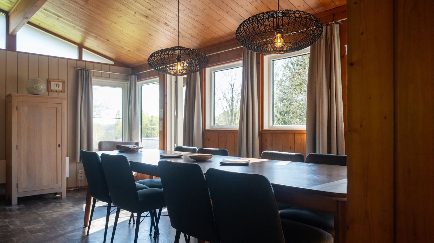 Bedroom accommodation at La Terre Comfort 6+2p in Belgium