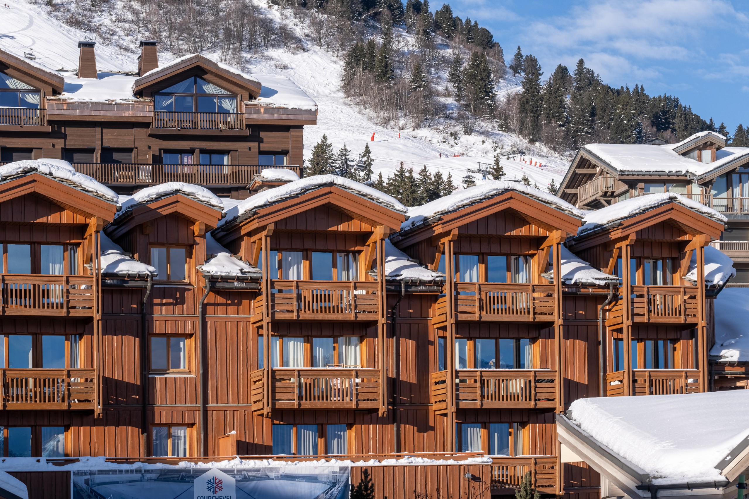 Swimming pool area near Les Chalets du Forum 2p 4/5p in France