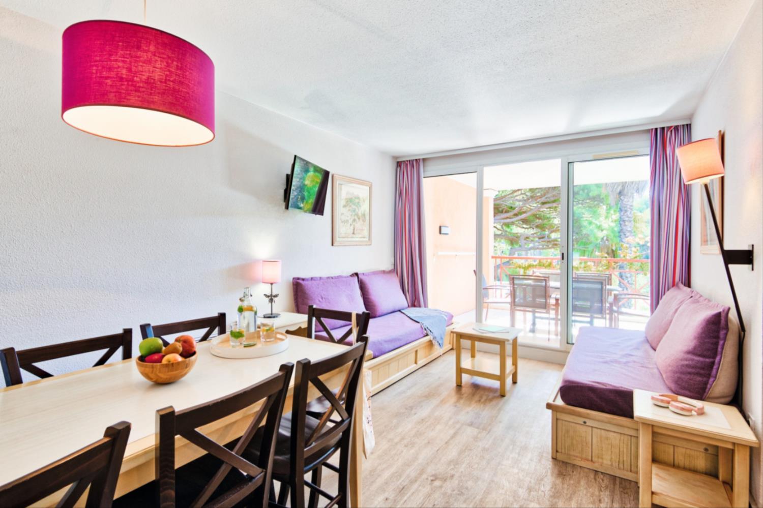 Residence La Pinede 2/3p6p Vue Jardin