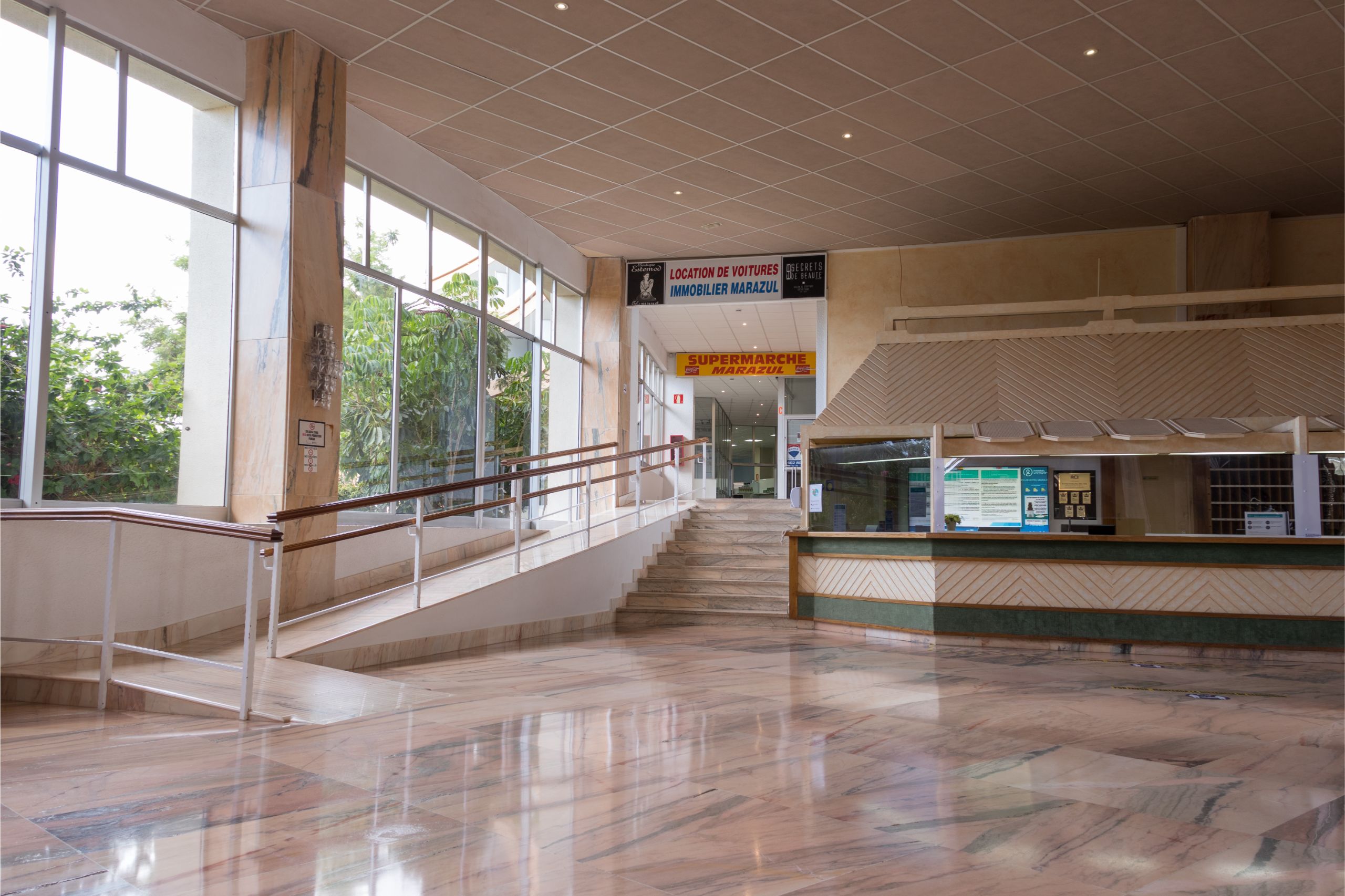 Swimming pool area near Marazul del Sur 3p6p vue piscine in Spain