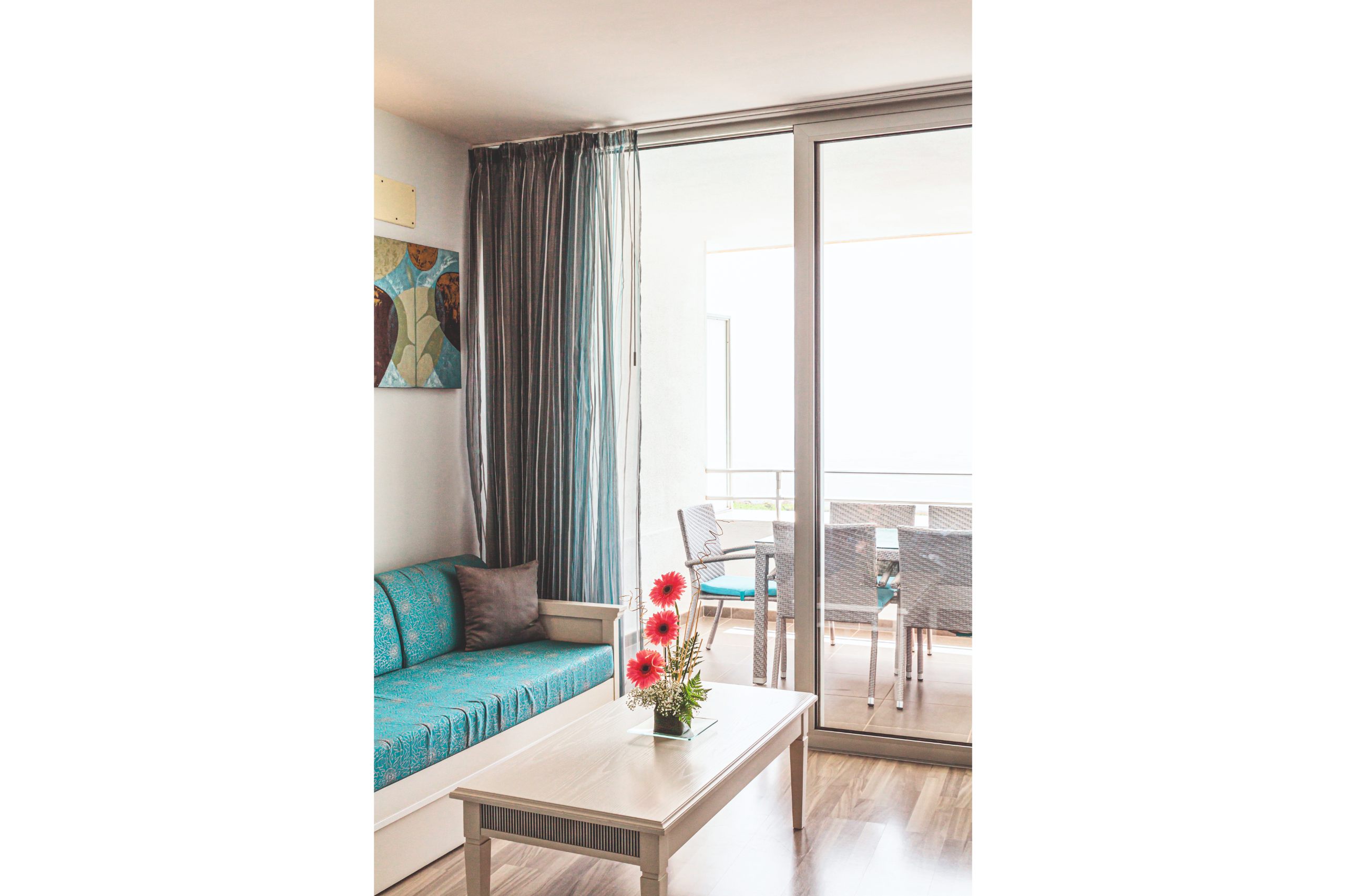 Marazul del Sur 3p6p vue piscine