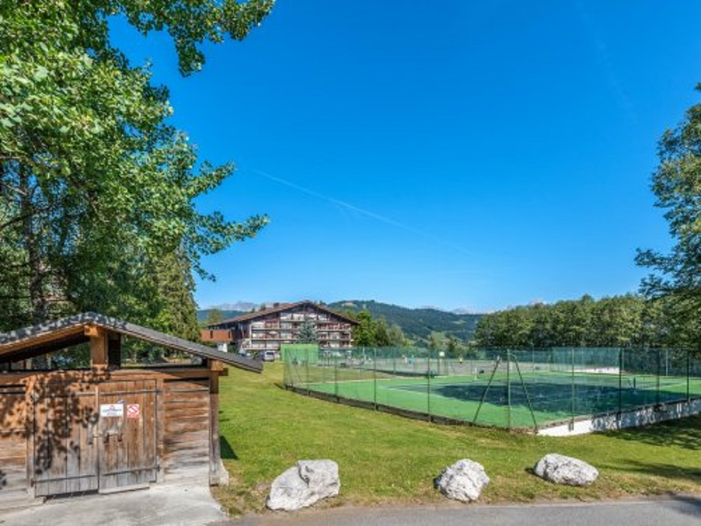 Kitchen facilities at Le Mont d'Arbois 5p in France