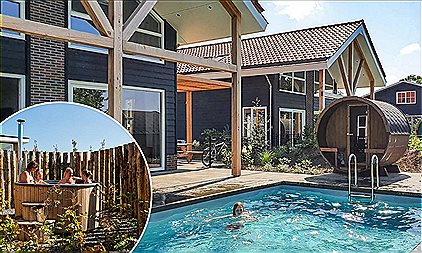 Villa 10 persons Swimming pool and Wellness (Hot tub)