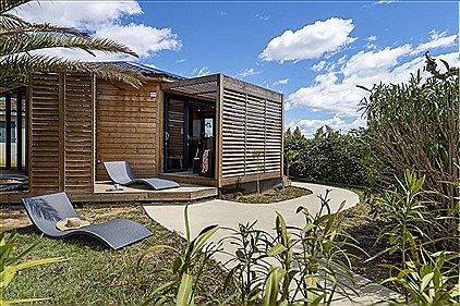 Chalet Garden Suite 3p 1Bdrms AirConPrem