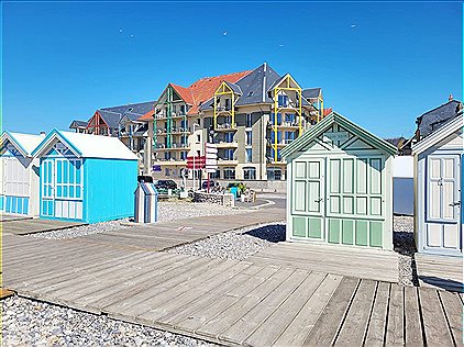 Terrasses de la Plage 2p6p Sea View