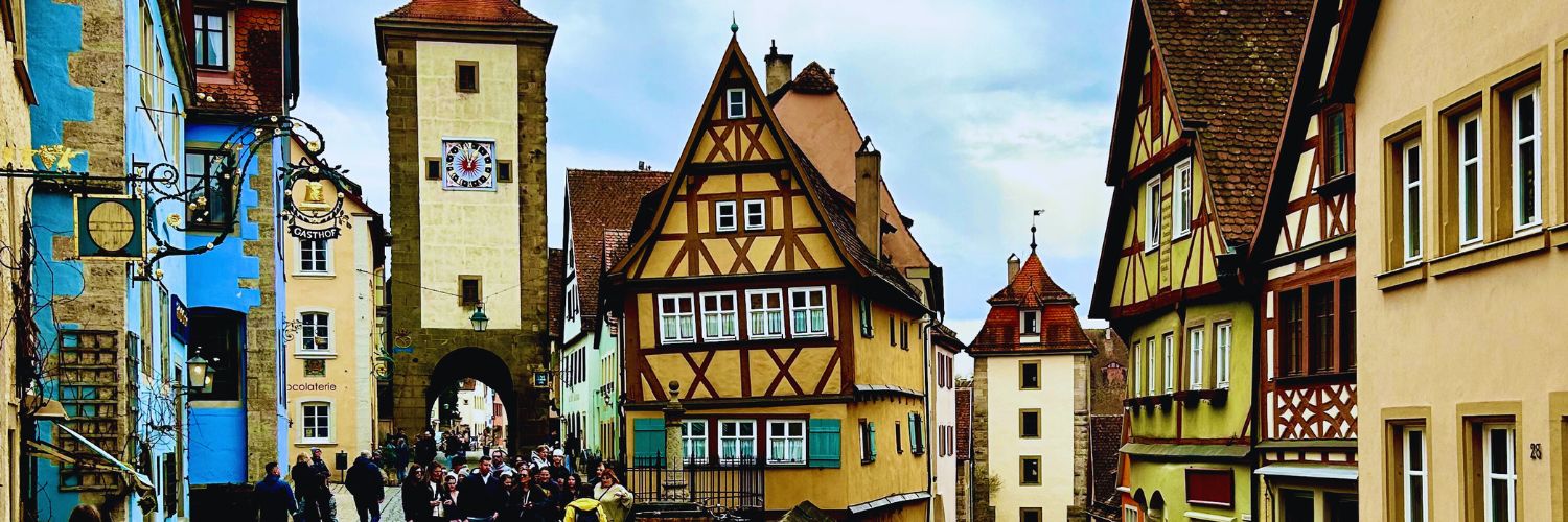 Besuchen wir eine mittelalterliche Stadt in Deutschland: Rothenburg ob der Tauber