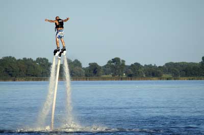 Flyboard try and fly